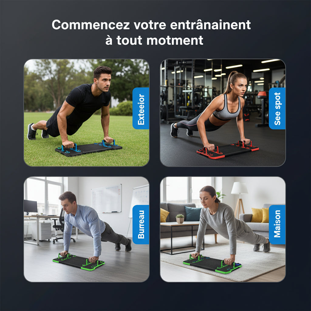 Planche de Pompes multifonctions