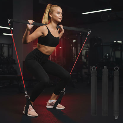 Barre de Pilates et Musculation multi-fonctions